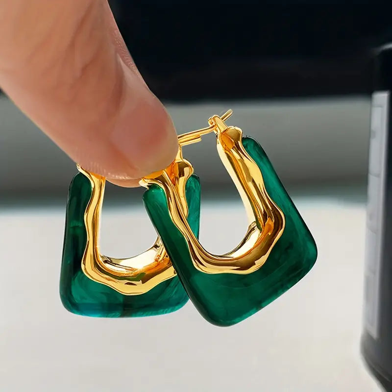 Emerald Earrings